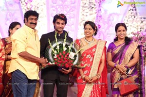 Hero Aadi Wedding Reception