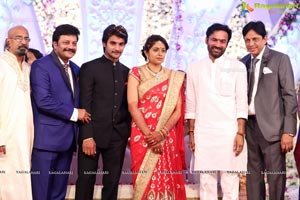 Hero Aadi Wedding Reception