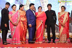 Hero Aadi Wedding Reception