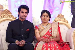 Hero Aadi Wedding Reception