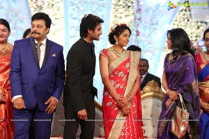 Hero Aadi Wedding Reception