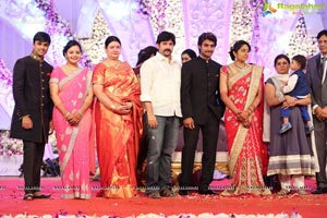 Hero Aadi Wedding Reception