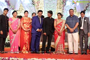 Hero Aadi Wedding Reception