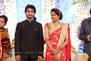 Hero Aadi Wedding Reception