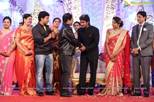 Hero Aadi Wedding Reception