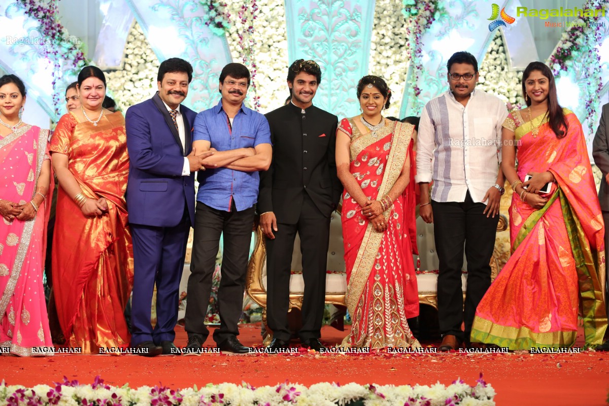 Hero Aadi Wedding Reception