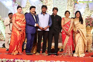 Hero Aadi Wedding Reception