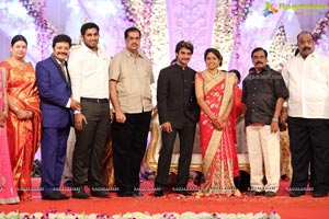 Hero Aadi Wedding Reception