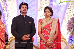 Hero Aadi Wedding Reception