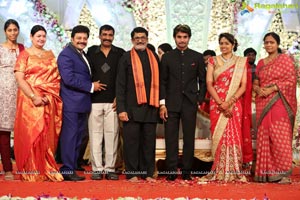 Hero Aadi Wedding Reception