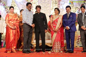 Hero Aadi Wedding Reception