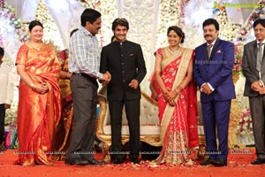 Hero Aadi Wedding Reception