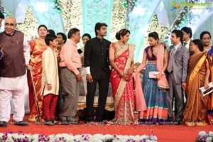 Hero Aadi Wedding Reception