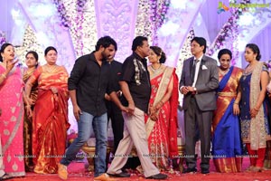 Hero Aadi Wedding Reception