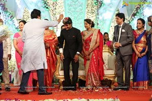 Hero Aadi Wedding Reception