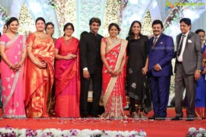 Hero Aadi Wedding Reception