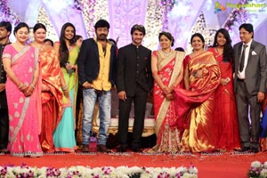 Hero Aadi Wedding Reception