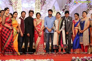 Hero Aadi Wedding Reception