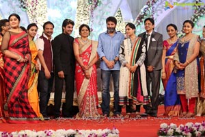 Hero Aadi Wedding Reception