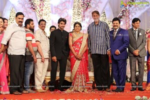 Hero Aadi Wedding Reception