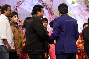 Hero Aadi Wedding Reception