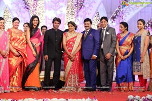 Hero Aadi Wedding Reception