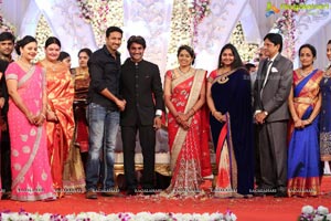 Hero Aadi Wedding Reception