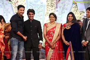 Hero Aadi Wedding Reception