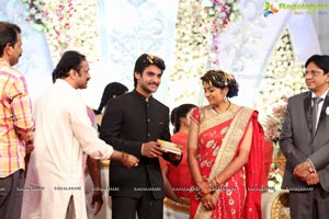 Hero Aadi Wedding Reception