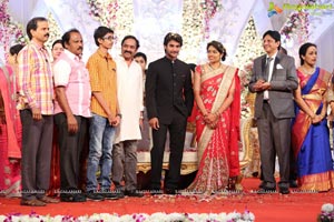 Hero Aadi Wedding Reception