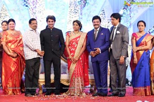 Hero Aadi Wedding Reception