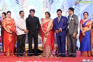 Hero Aadi Wedding Reception