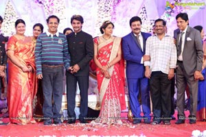 Hero Aadi Wedding Reception