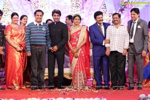 Hero Aadi Wedding Reception