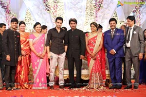 Hero Aadi Wedding Reception