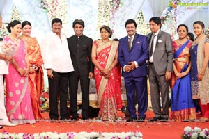 Hero Aadi Wedding Reception