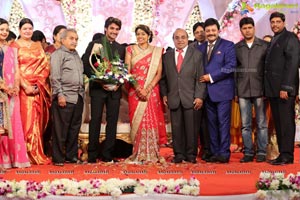 Hero Aadi Wedding Reception