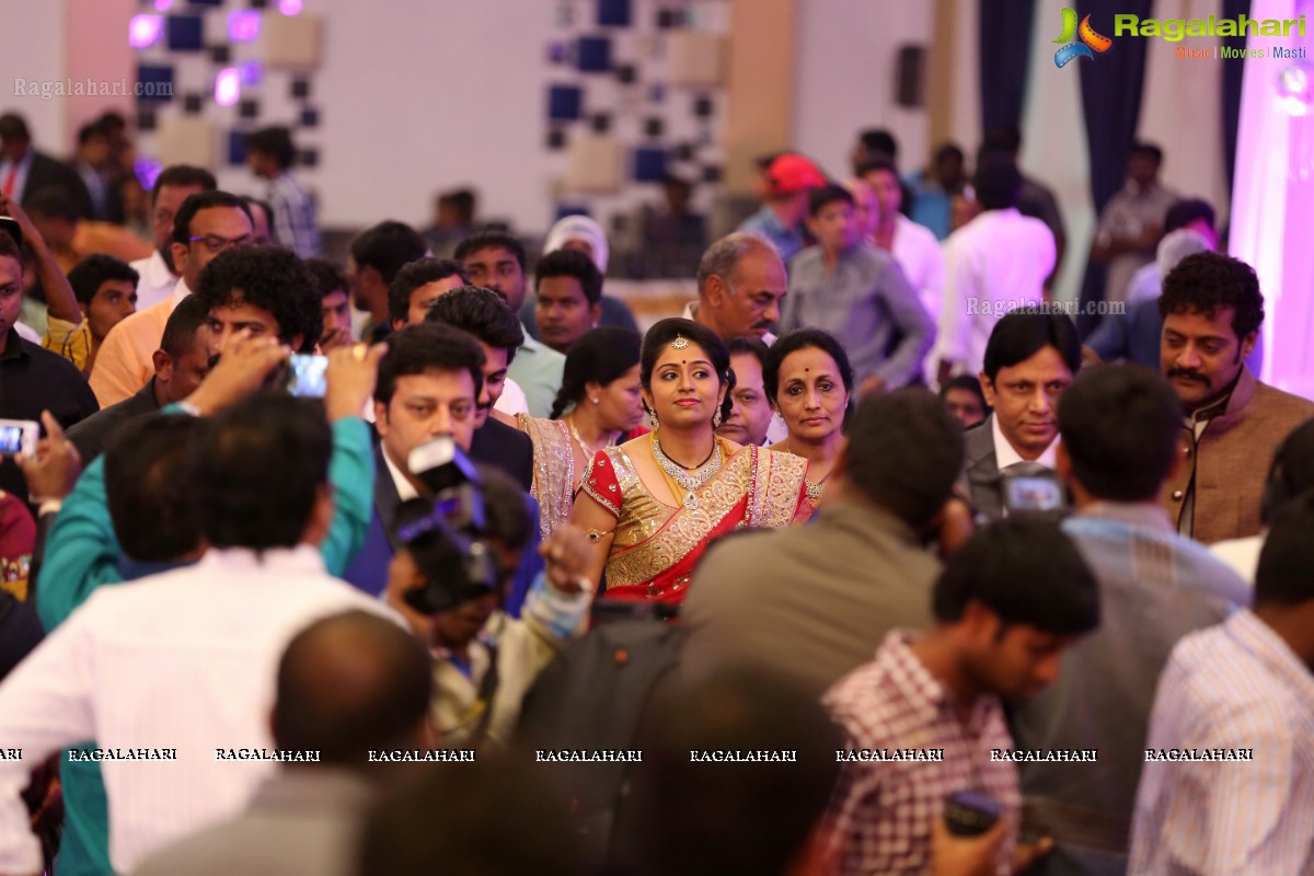 Hero Aadi Wedding Reception