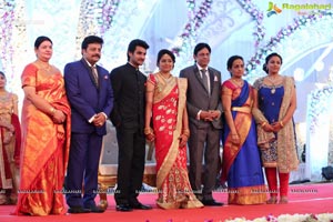 Hero Aadi Wedding Reception