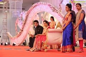 Hero Aadi Wedding Reception