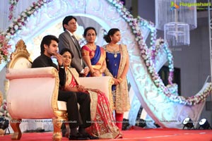 Hero Aadi Wedding Reception