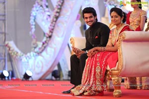 Hero Aadi Wedding Reception