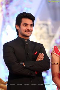 Hero Aadi Wedding Reception