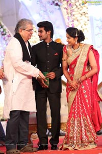 Hero Aadi Wedding Reception