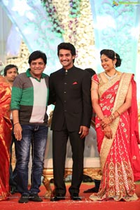 Hero Aadi Wedding Reception