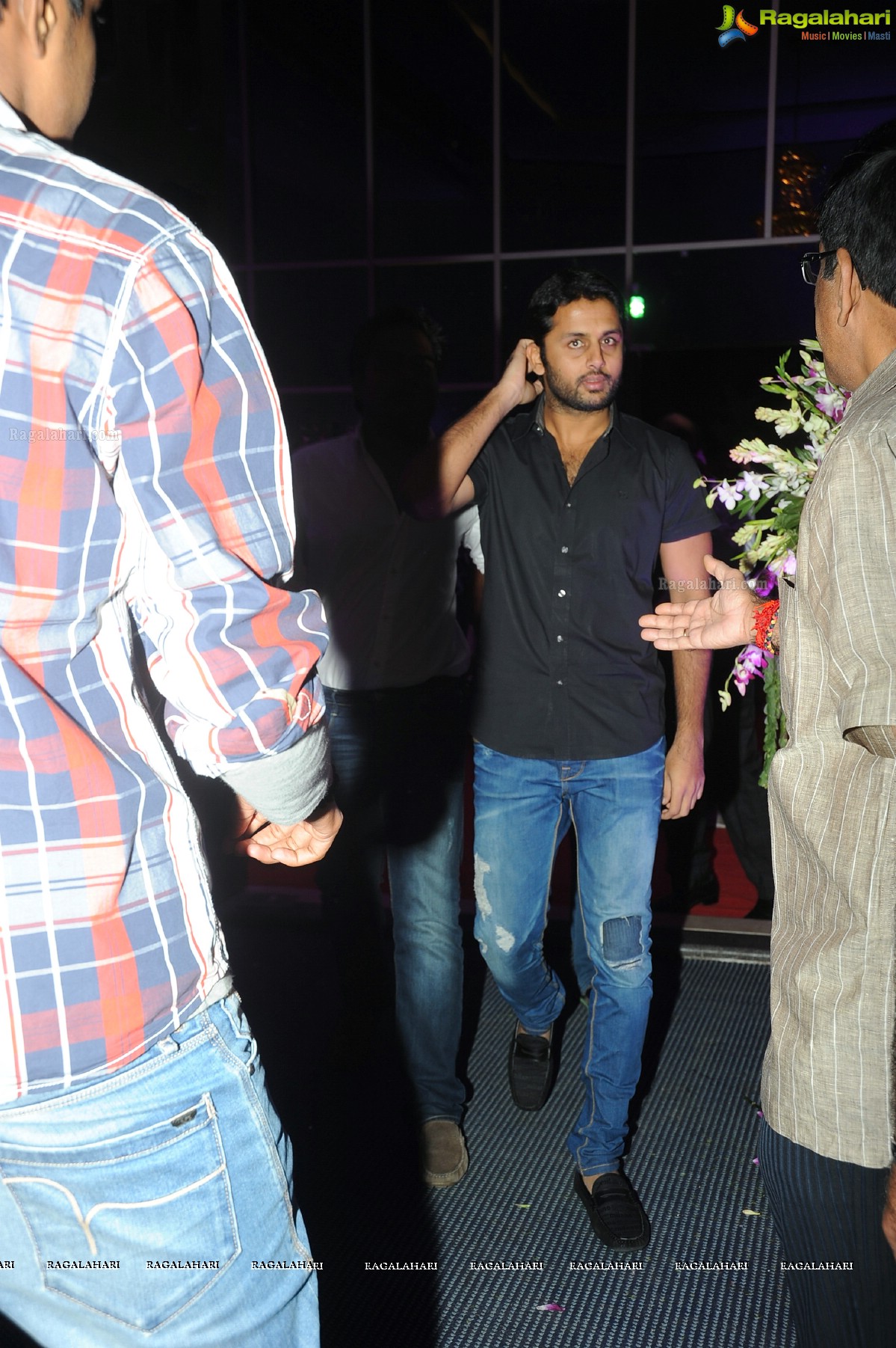 Hero Aadi Wedding Reception