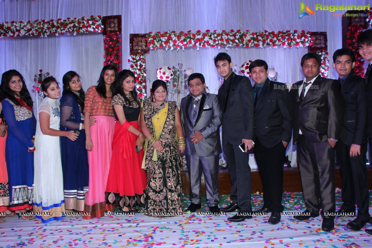 Sagai Ceremony of Akash Agarwal and Simran Agarwal