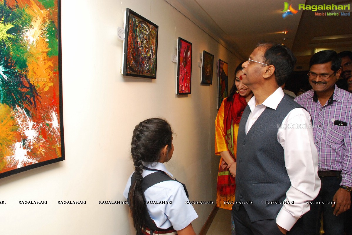 Angelic Expressions - A Solo Art Exhibition by Avish Juluri