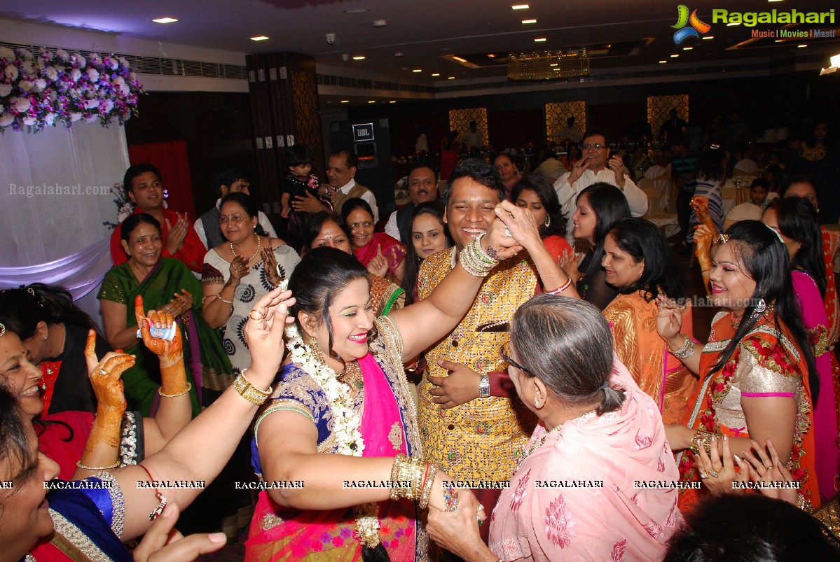 Anupam and Jyothi Mehndi Ceremony and Dholki Geet at Hotel Jalpaan