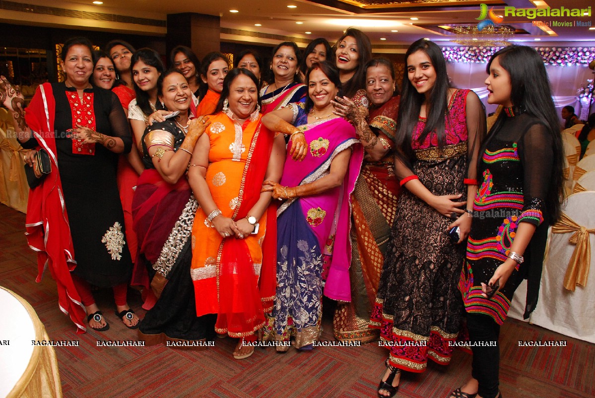 Anupam and Jyothi Mehndi Ceremony and Dholki Geet at Hotel Jalpaan